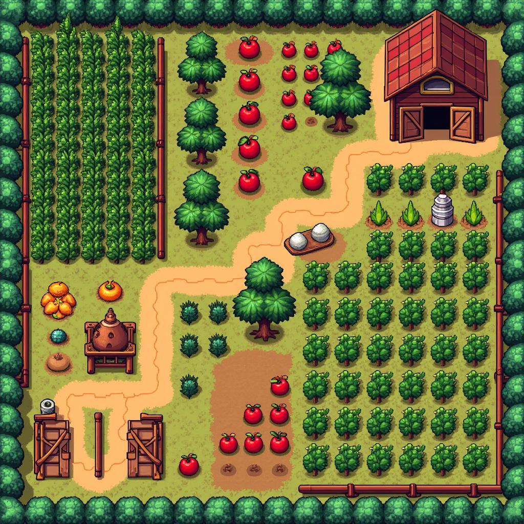 Starting your farm in Stardew Valley