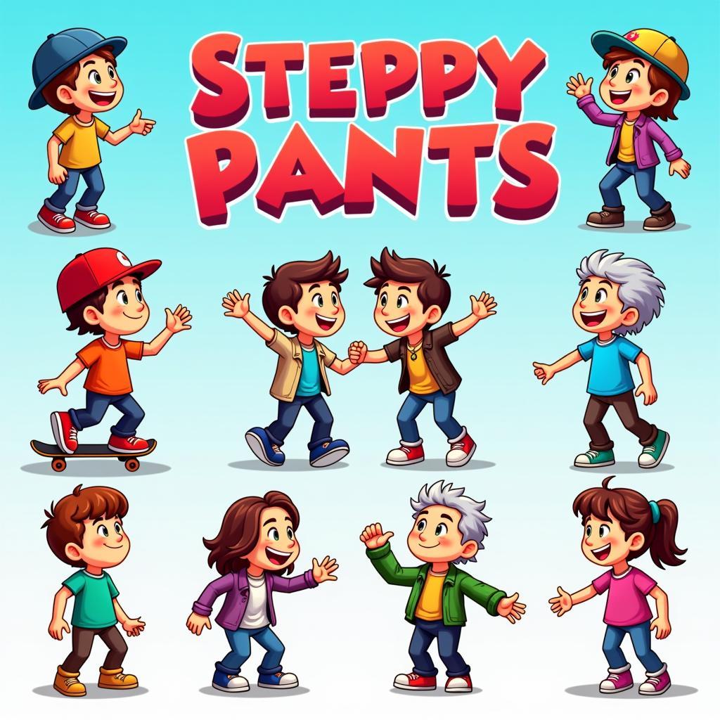 Unlock all characters in Steppy Pants Mod Apk