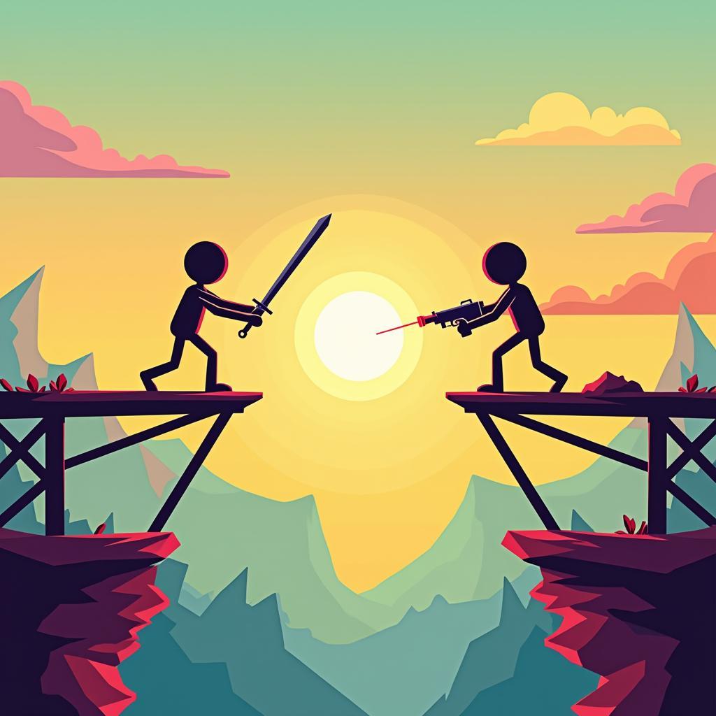 Stick Fight Gameplay