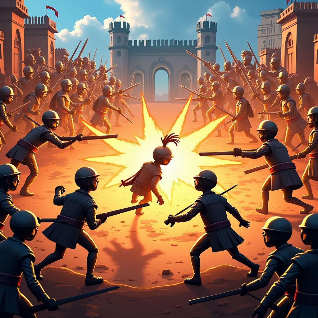 Stick War 2 Order Empire Mod APK Gameplay