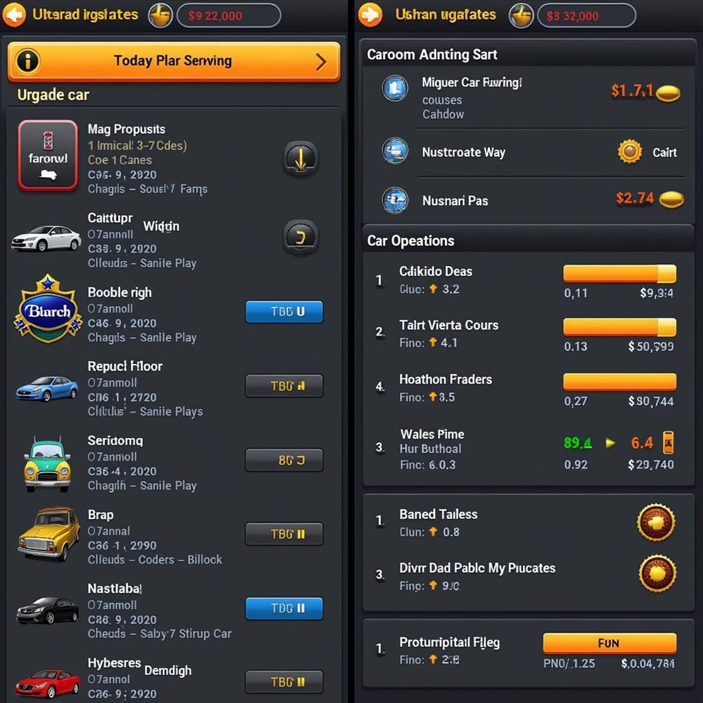 Stock Car Racing Mod APK Car Upgrades