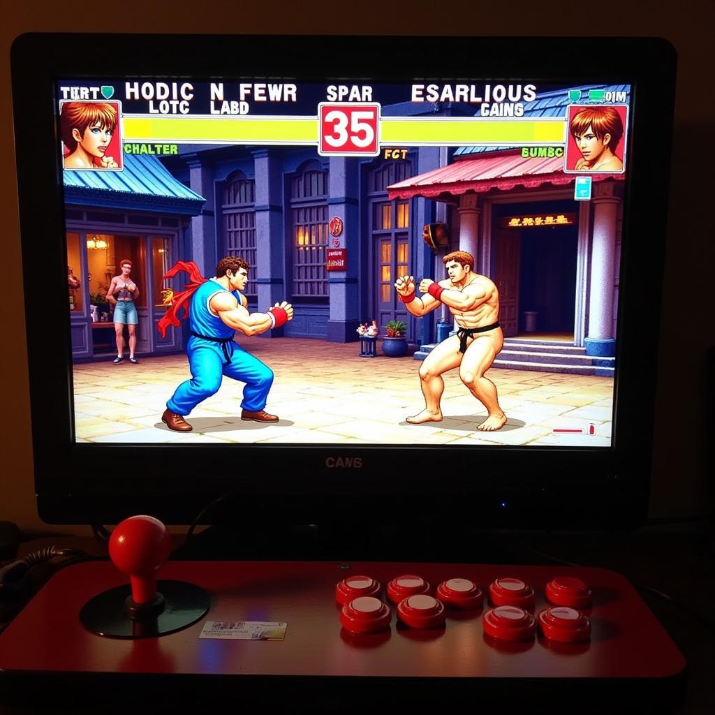 Street Fighter II Turbo on Emulator