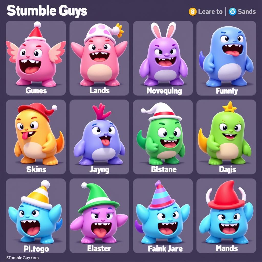 Stumble Guys APK Character Customization Options