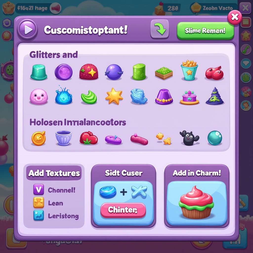 Super Slime Simulator Slime Customization Options