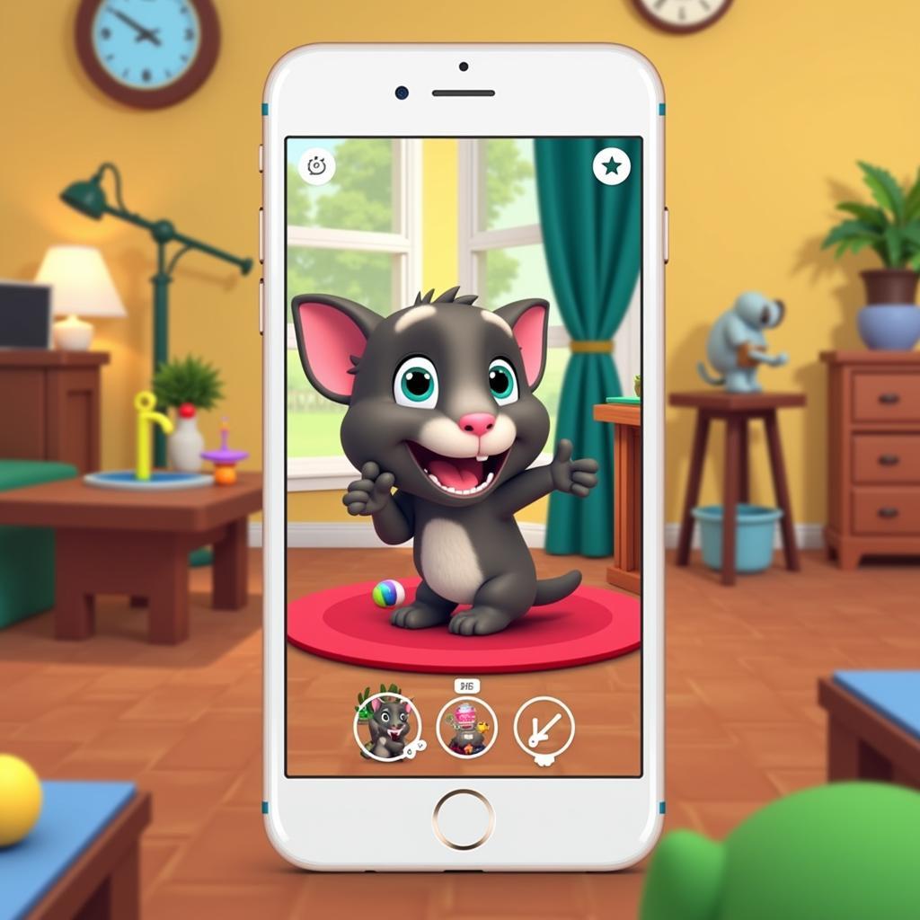 My Talking Tom 2 gameplay screenshot