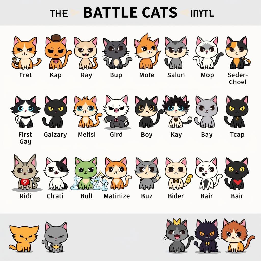 The Battle Cats APK Diverse Cat Units