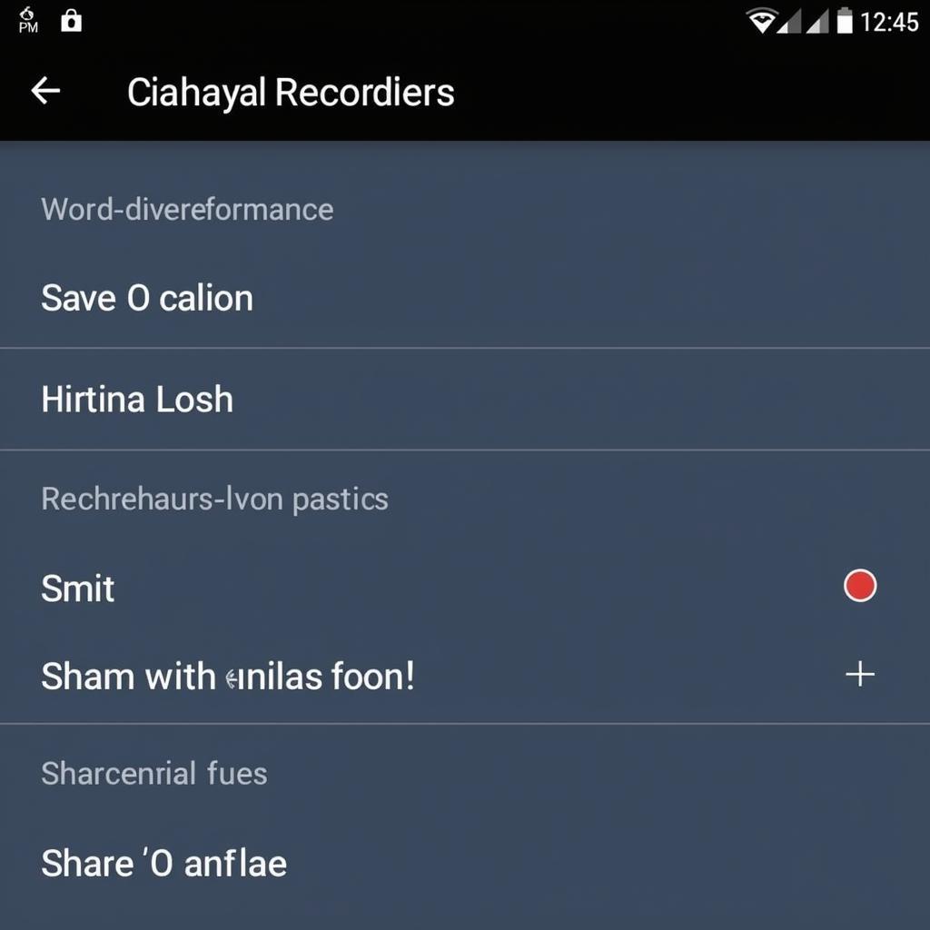 Tkaraoke APK song recording feature