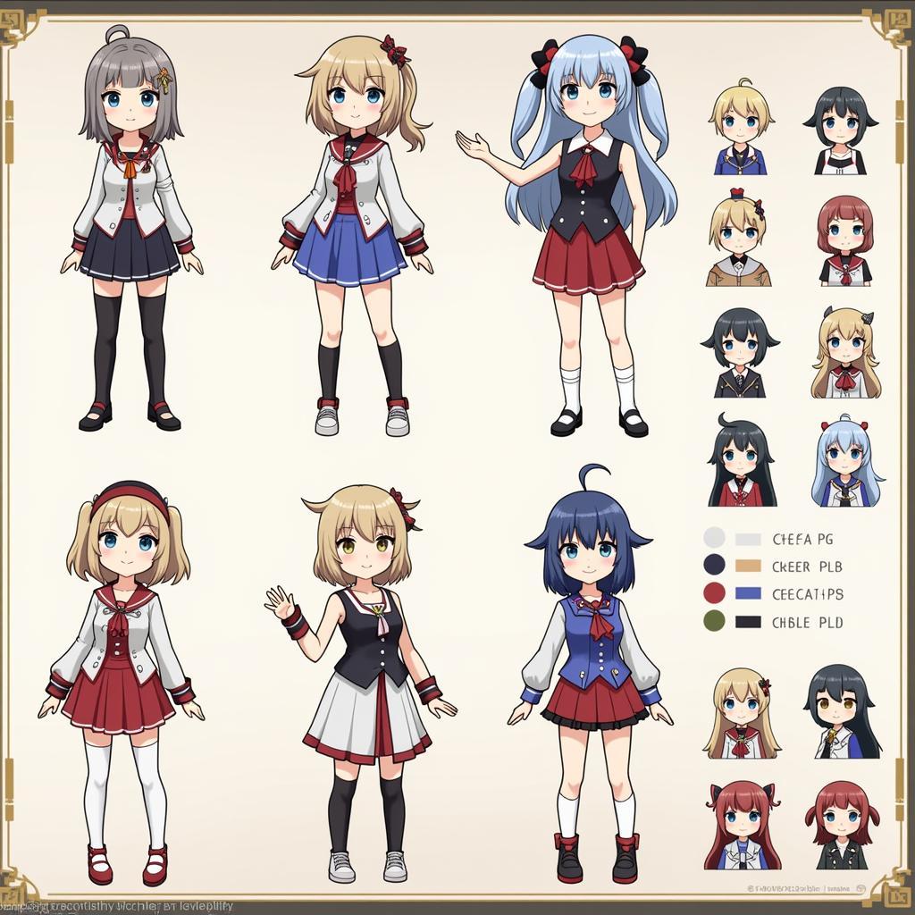 Character Customization in Toram Online APK