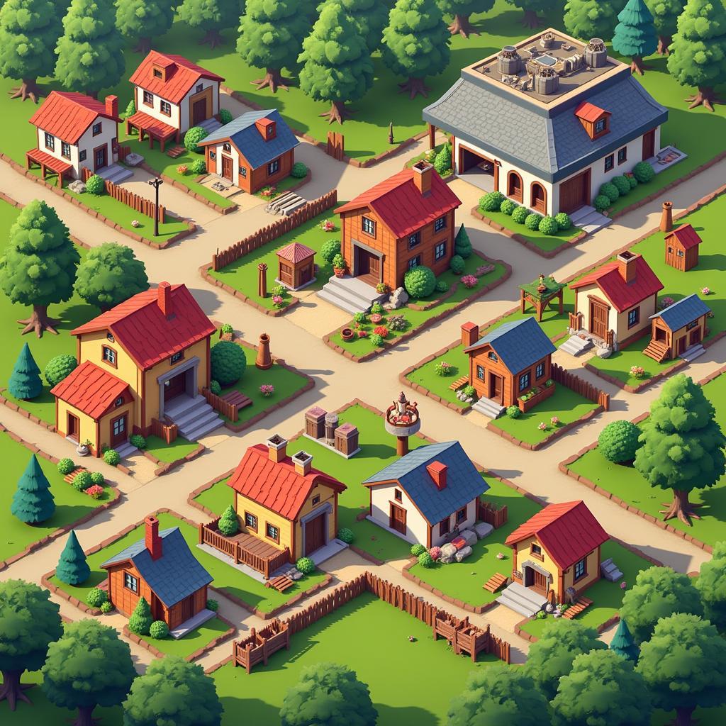 Township Town View Screenshot