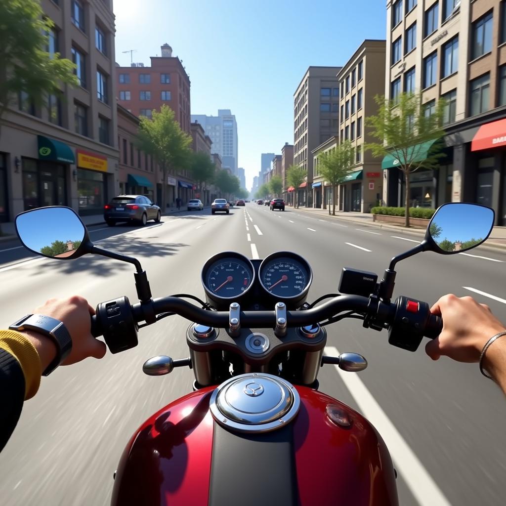 Traffic Rider Gameplay Screenshot