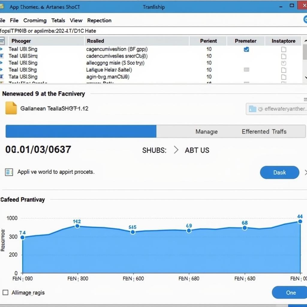 TrebleShot File Transfer in Progress