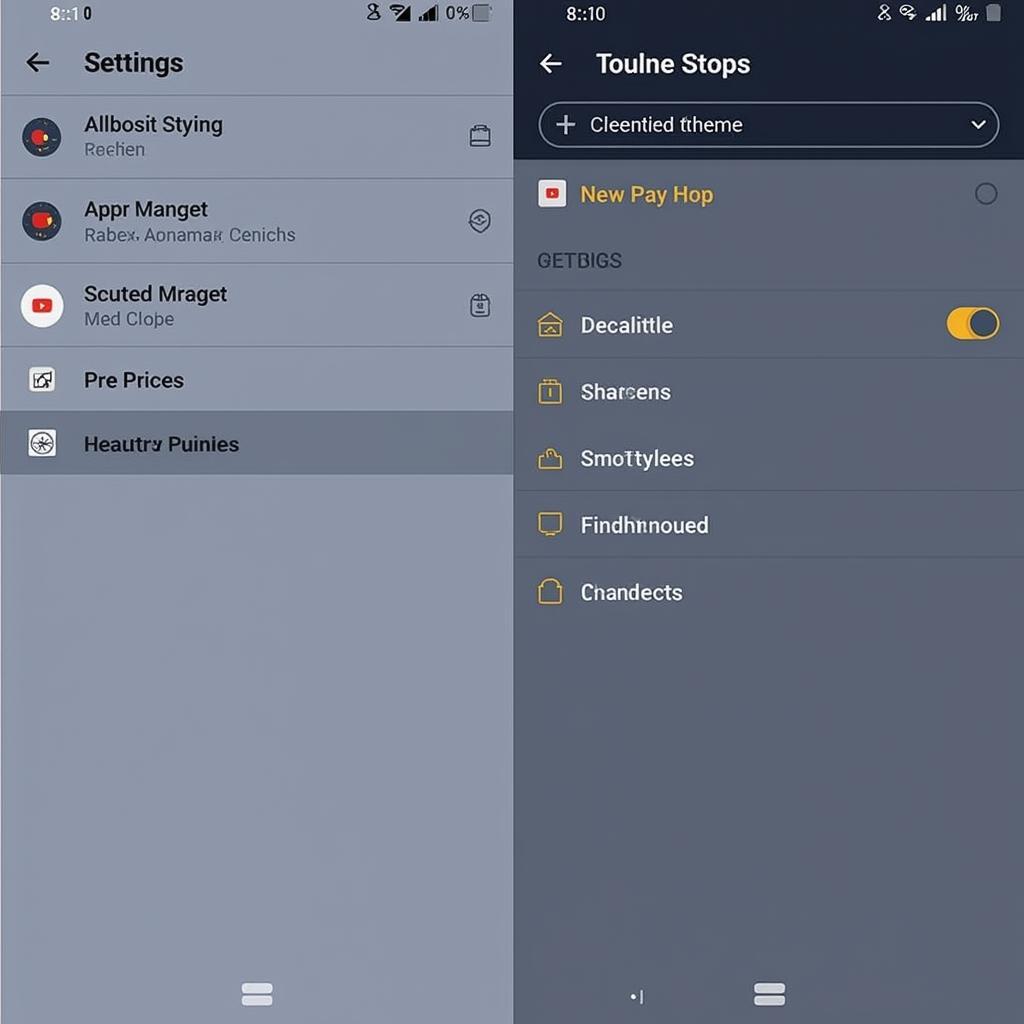 TrebleShot Settings Menu