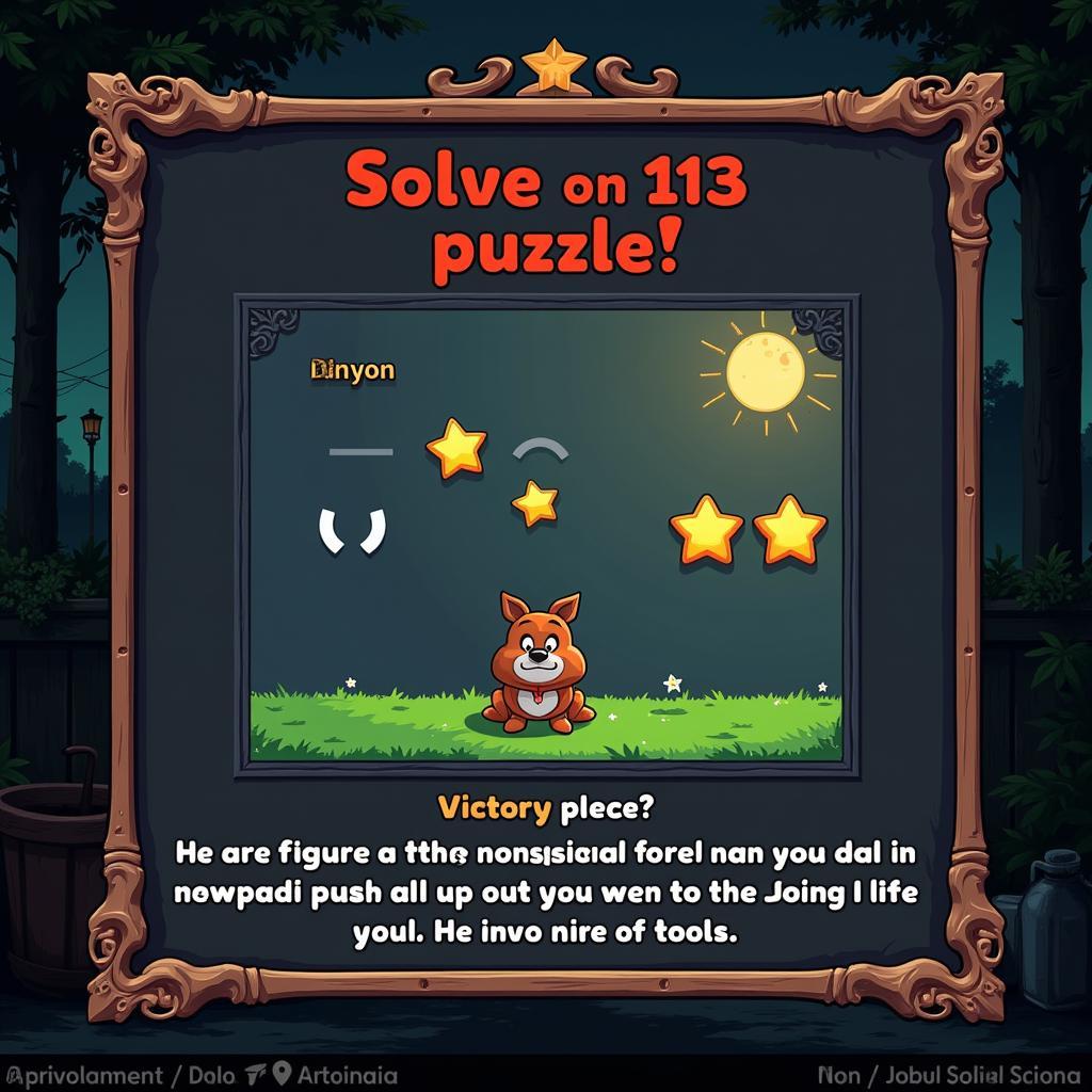 A Successful Puzzle Solution in Troll Face Quest