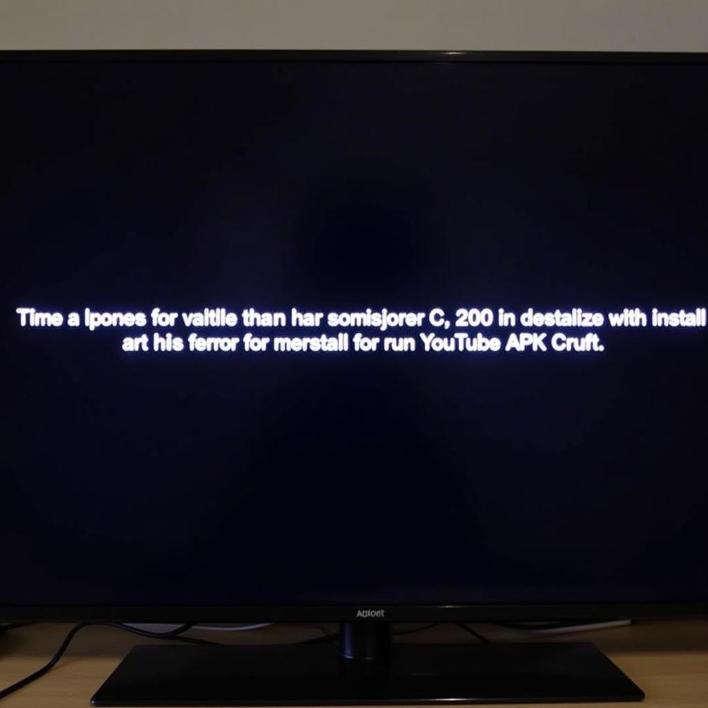 Troubleshooting APK YouTube on Smart TV