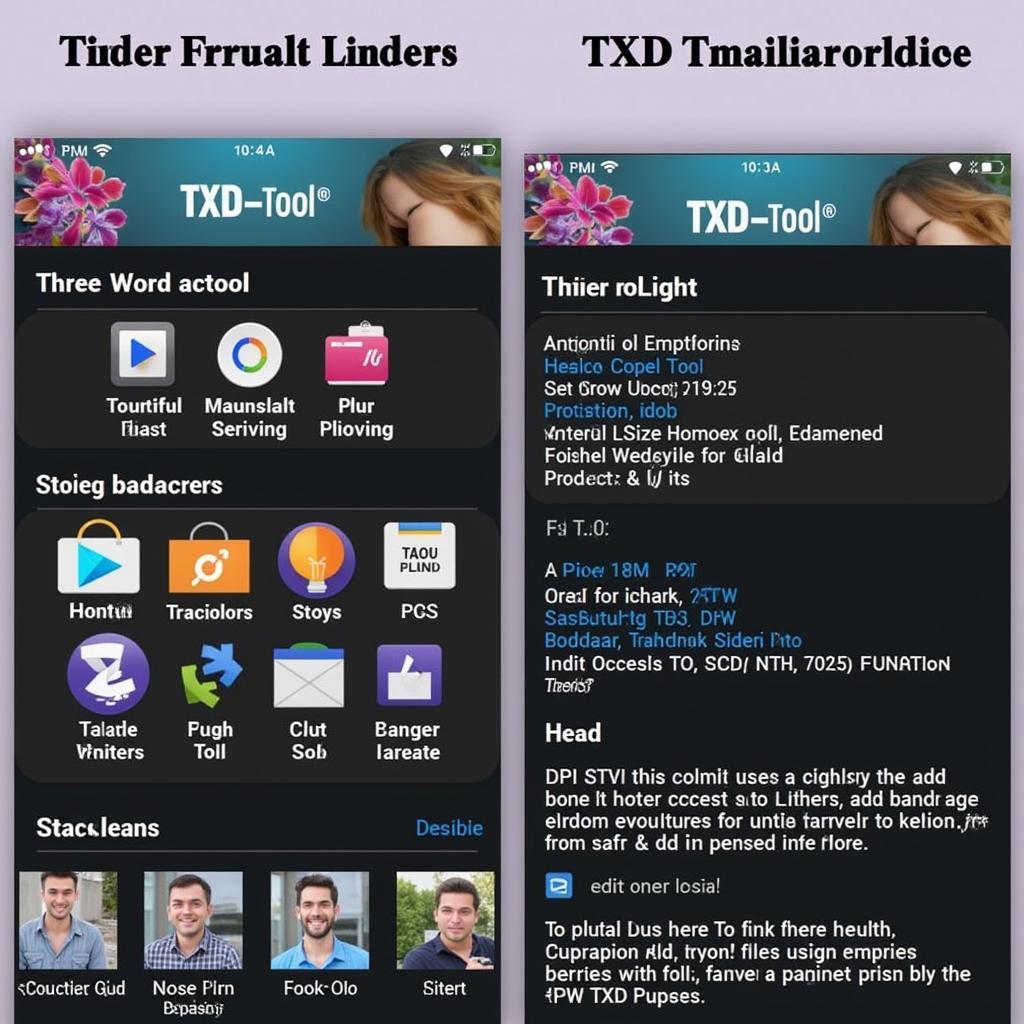 TXD Tool Interface