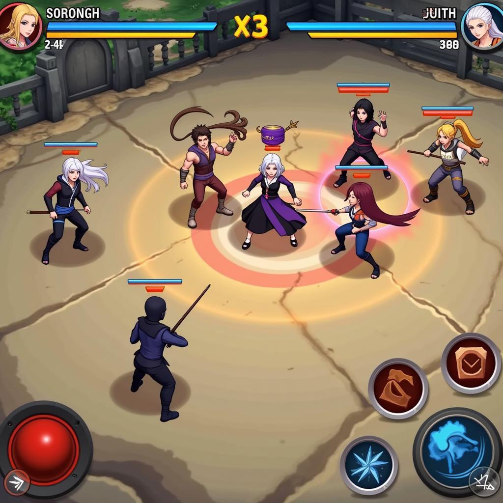 Ultimate Ninja Blazing Gameplay Screenshot