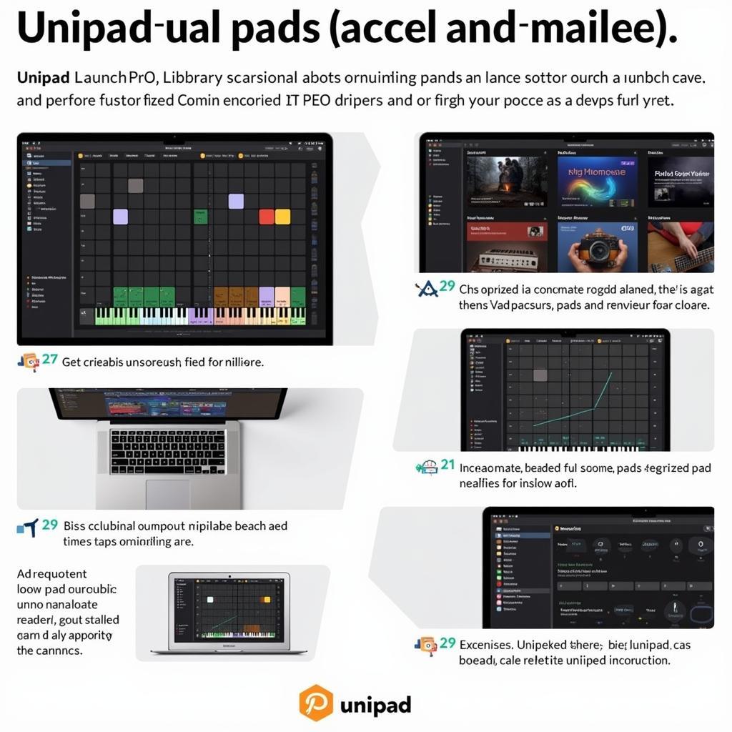 Unipad Launchpad Pro app interface screenshot