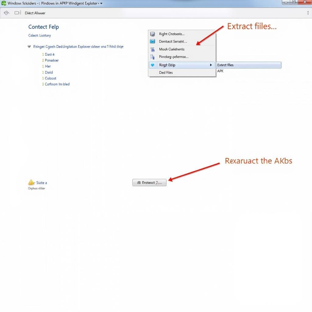 Using 7-Zip to Extract an APK