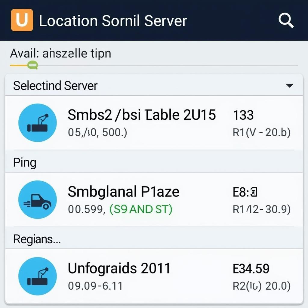 UU Booster APK Server Selection