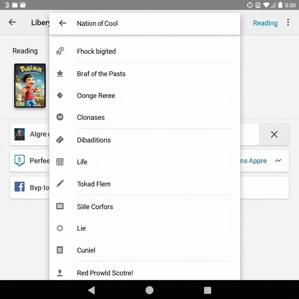 VBooks APK Interface Screenshot