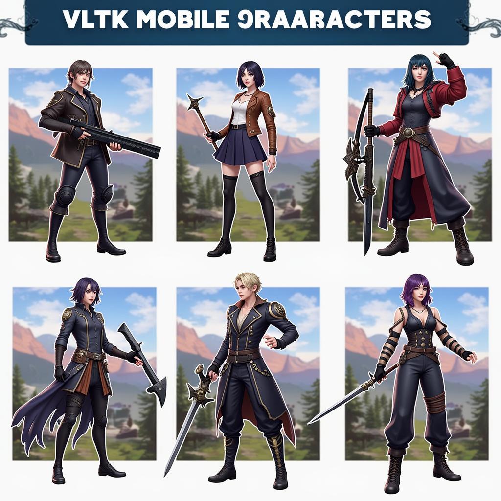 VLTK Mobile Character Classes