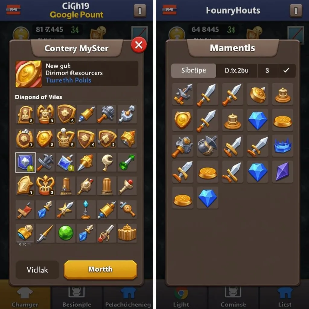 War of Crown Mod APK Screenshot: Unlimited Resources