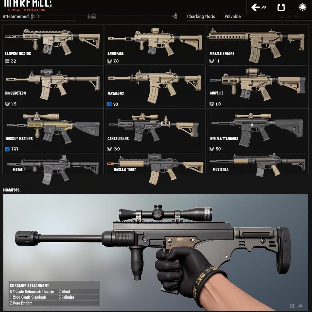 Warface Global Operations Weapon Customization