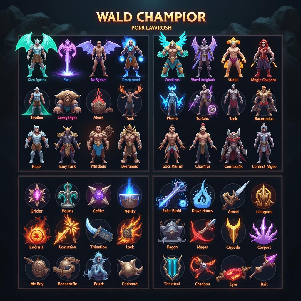 Wild Rift Champion Selection Screen