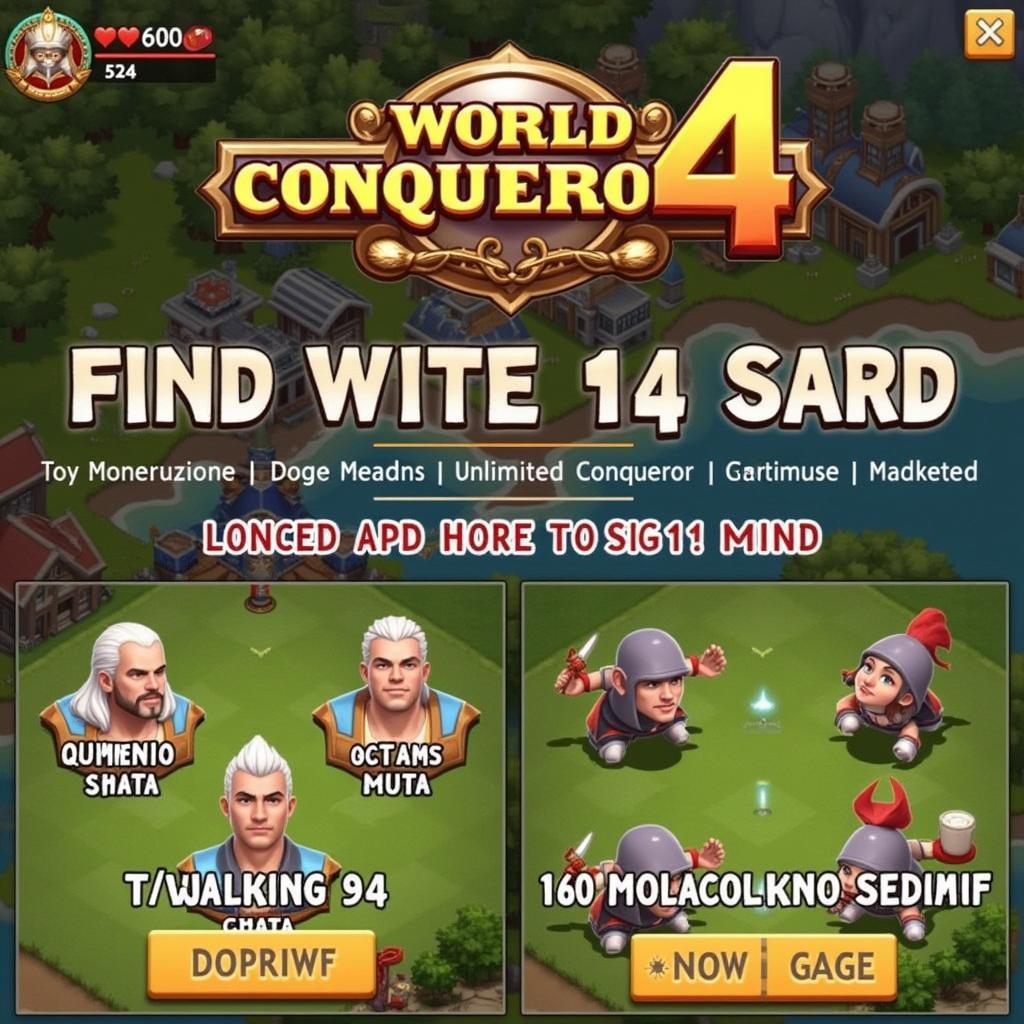 World Conqueror 4 Mod APK Gameplay