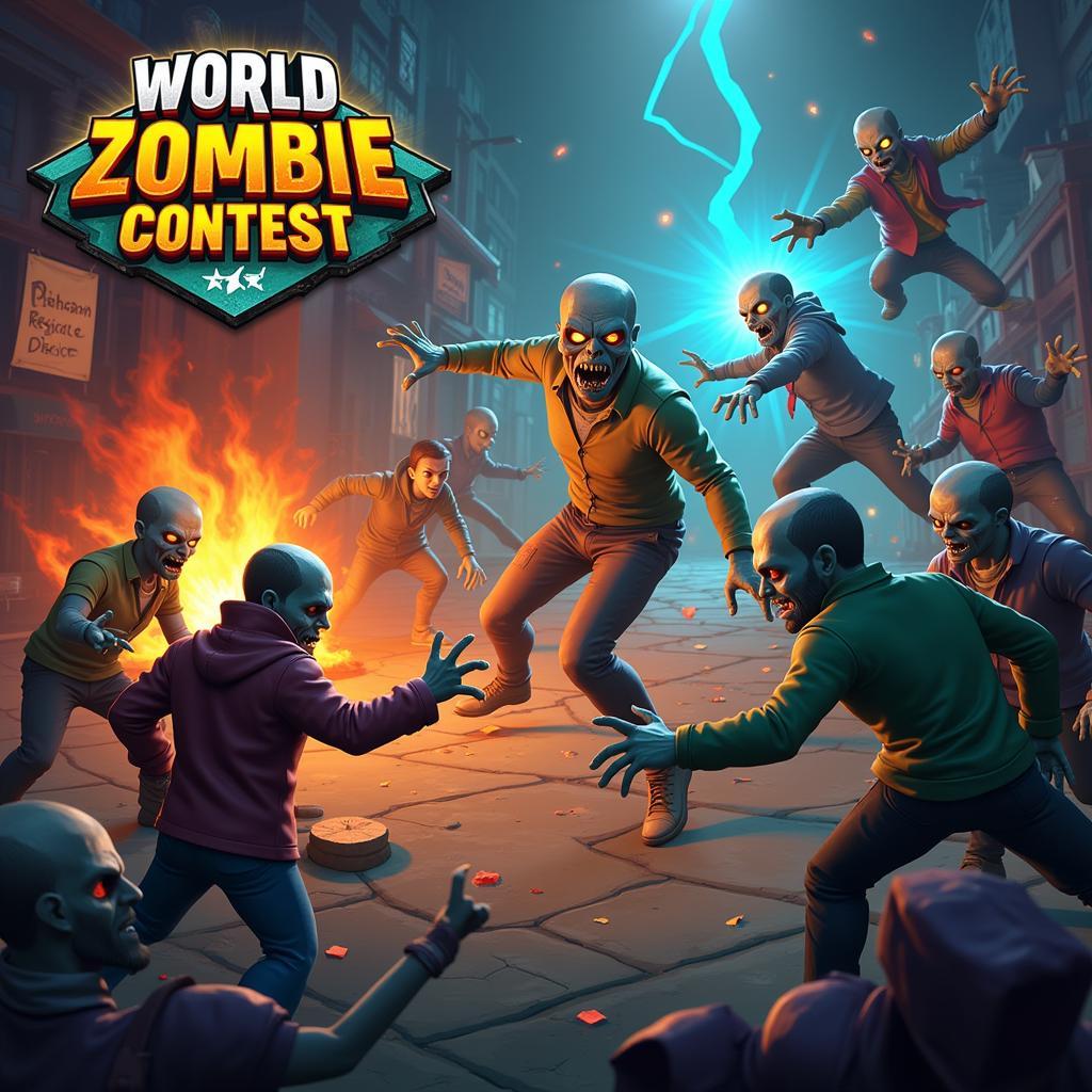 World Zombie Contest Gameplay