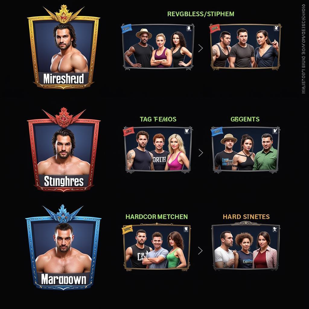 Wrestling Revolution APK Match Types