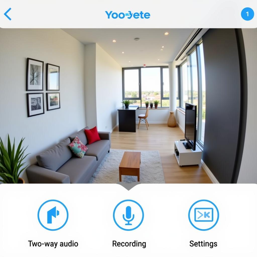 Yoosee Camera App Interface