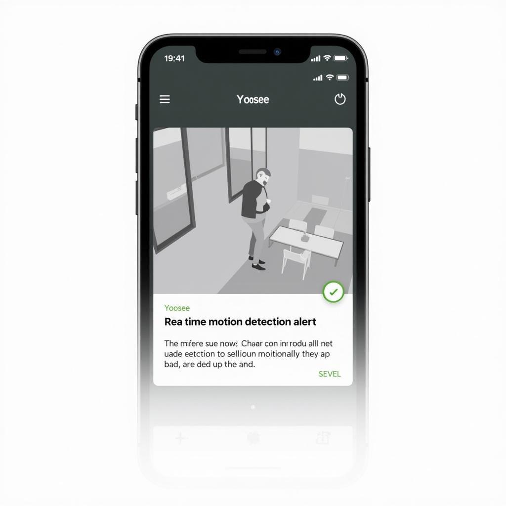 Yoosee Motion Detection Alert