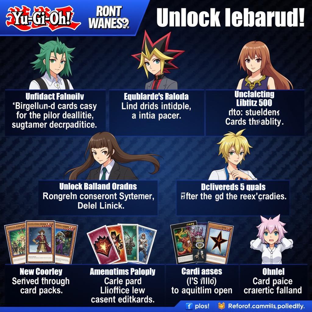 Yu-Gi-Oh! Duel Links Unlockable Content