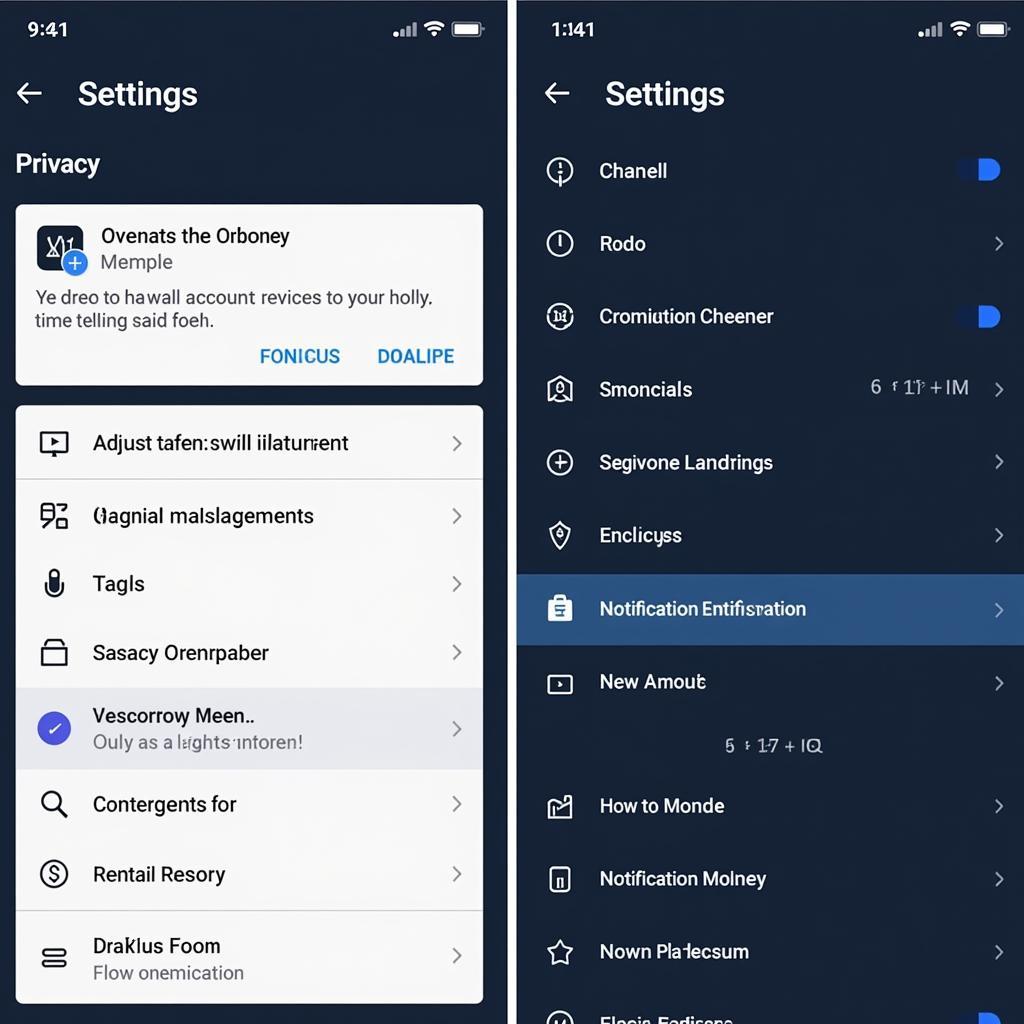 Navigating Zalo Settings Menu