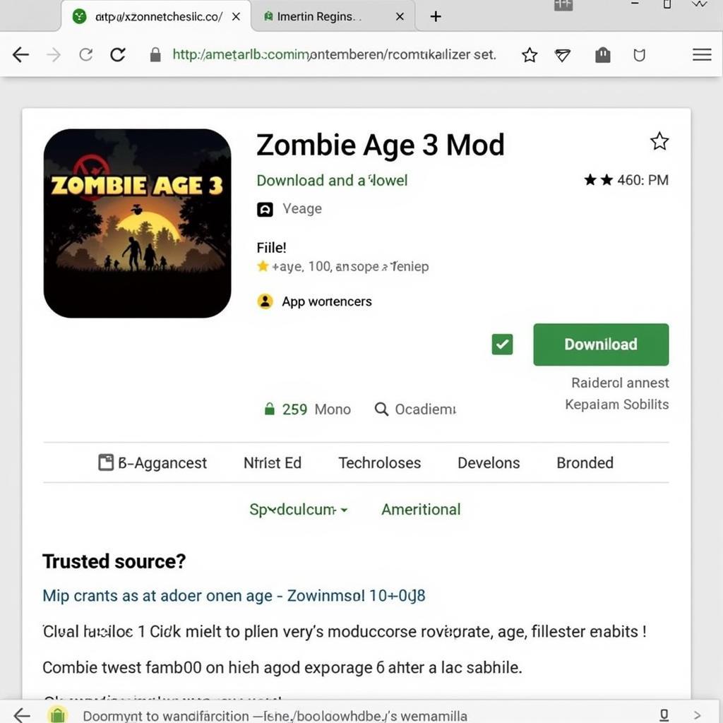 Downloading Zombie Age 3 Mod Apk