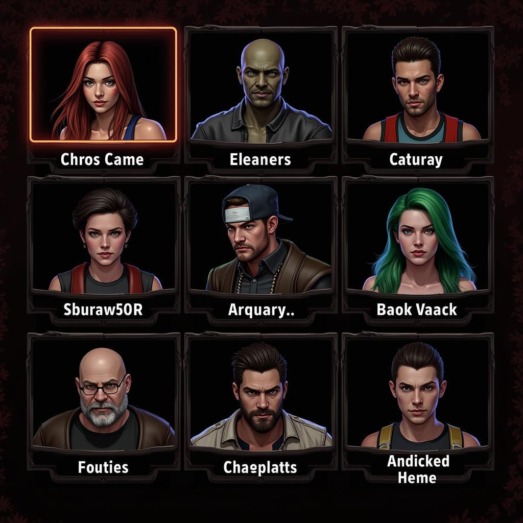 Zombie Age 3 Premium Mod APK Character Selection Screen