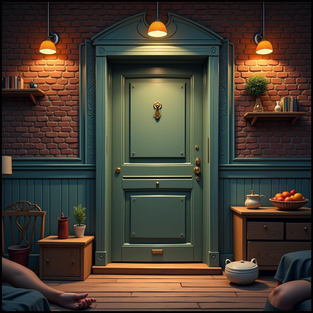 100 Doors 4 Gameplay Screenshot on Mobile Device