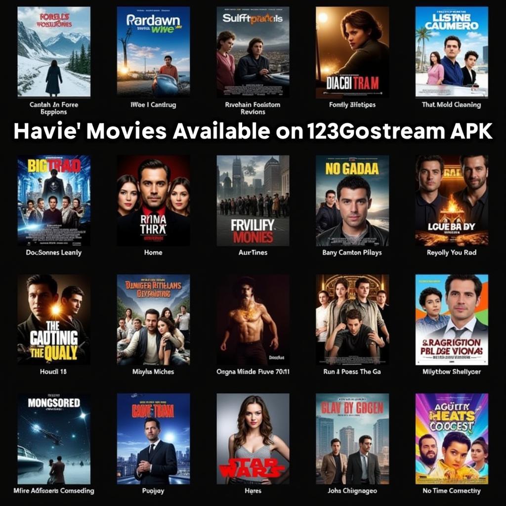 123gostream APK Movie Selection