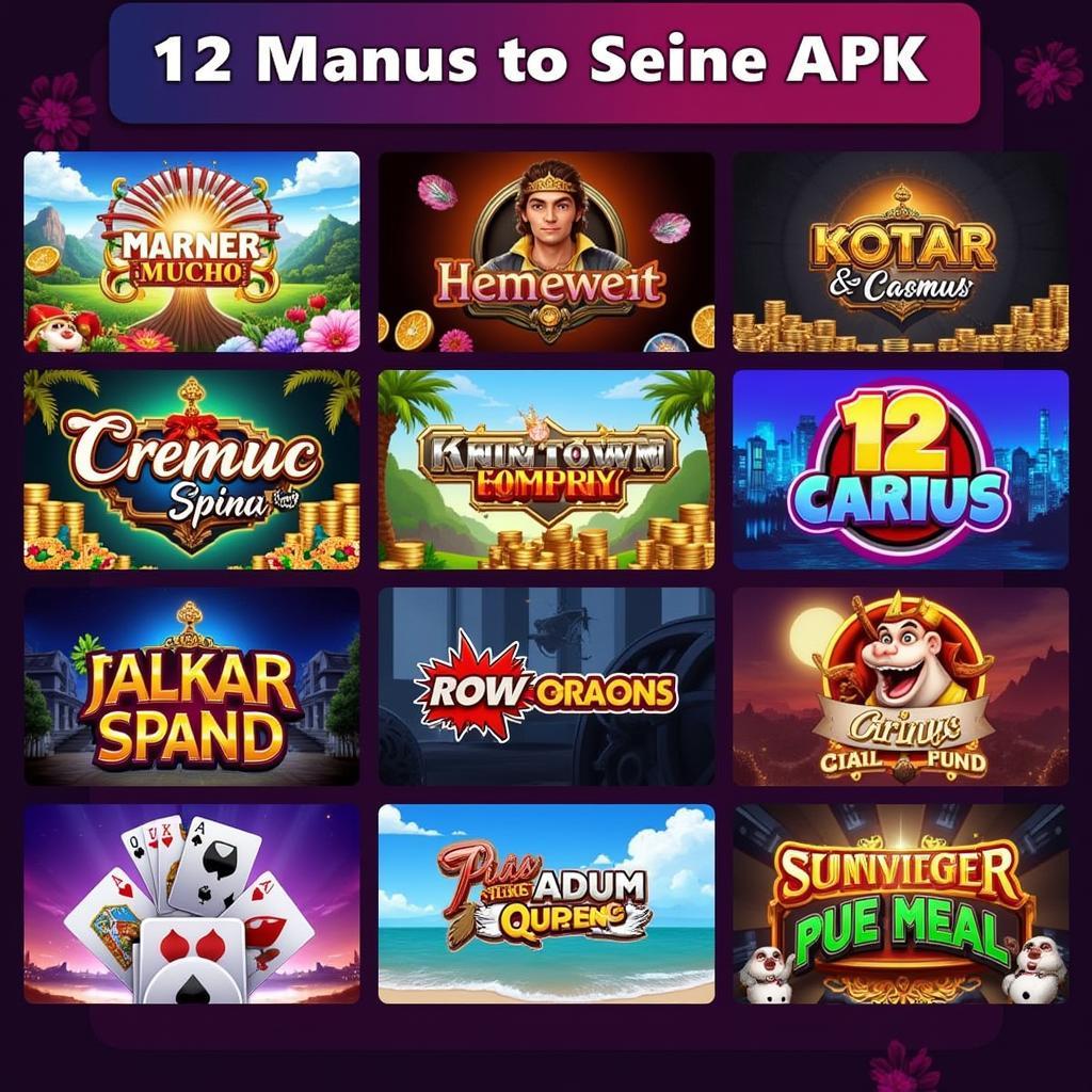 Exploring the Diverse Game Selection on 12Macau APK