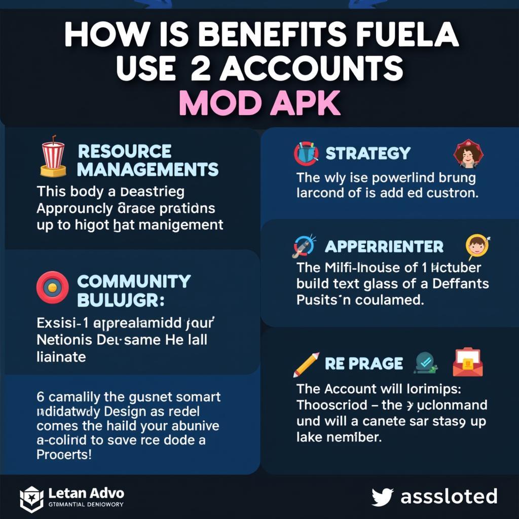 Benefits of Using 2 Accounts Mod APK