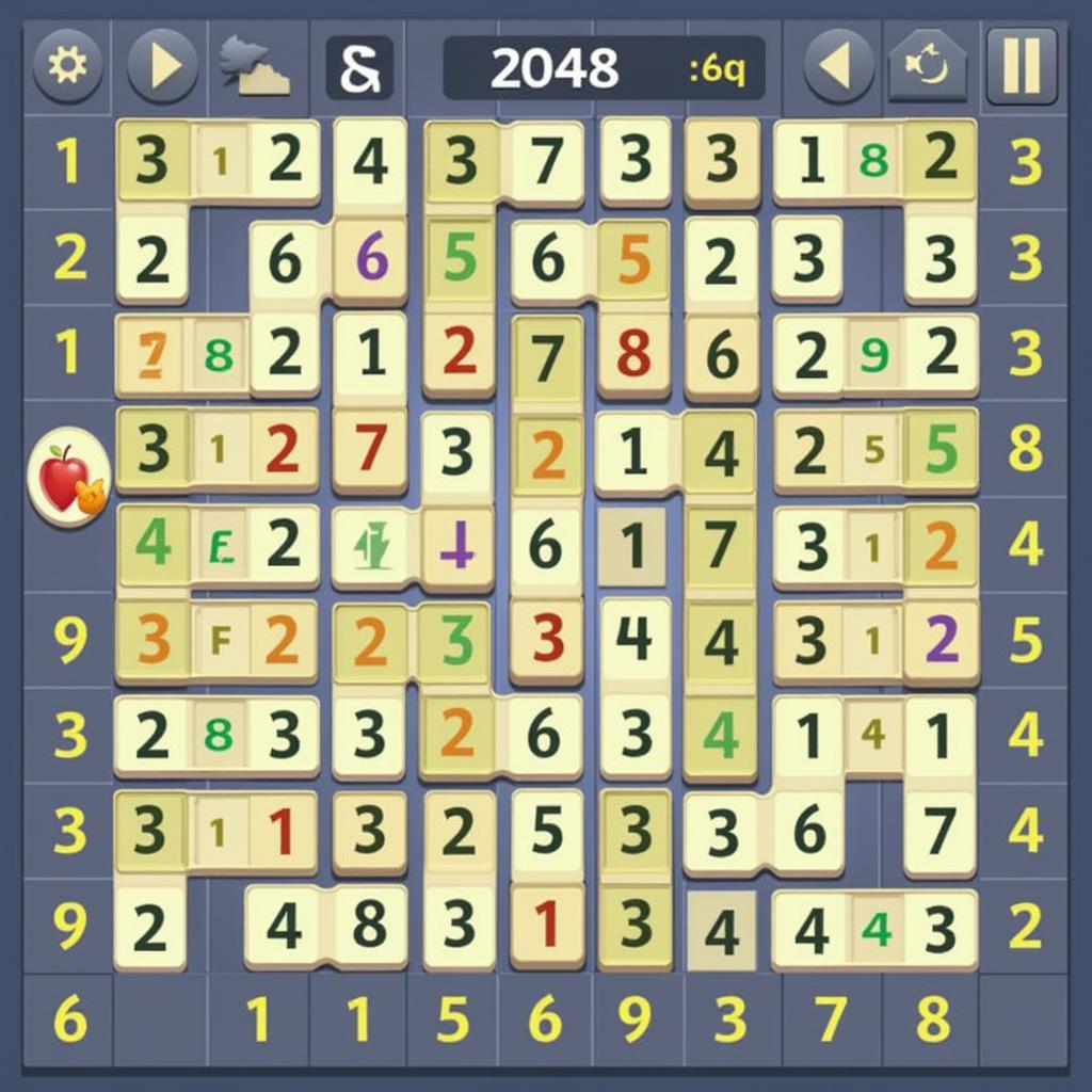 2048 APK Gameplay Screenshot