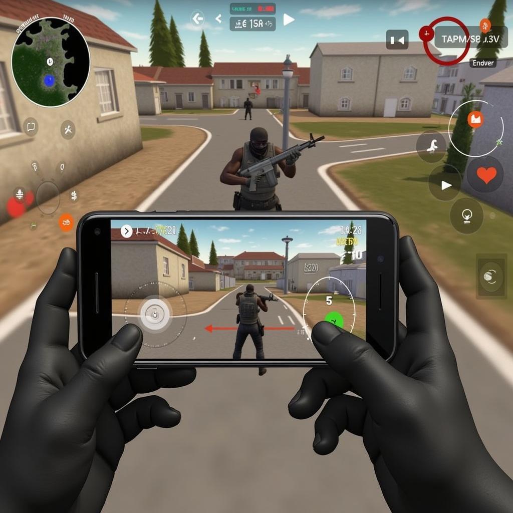 2D SWAT APK Gameplay Screenshot