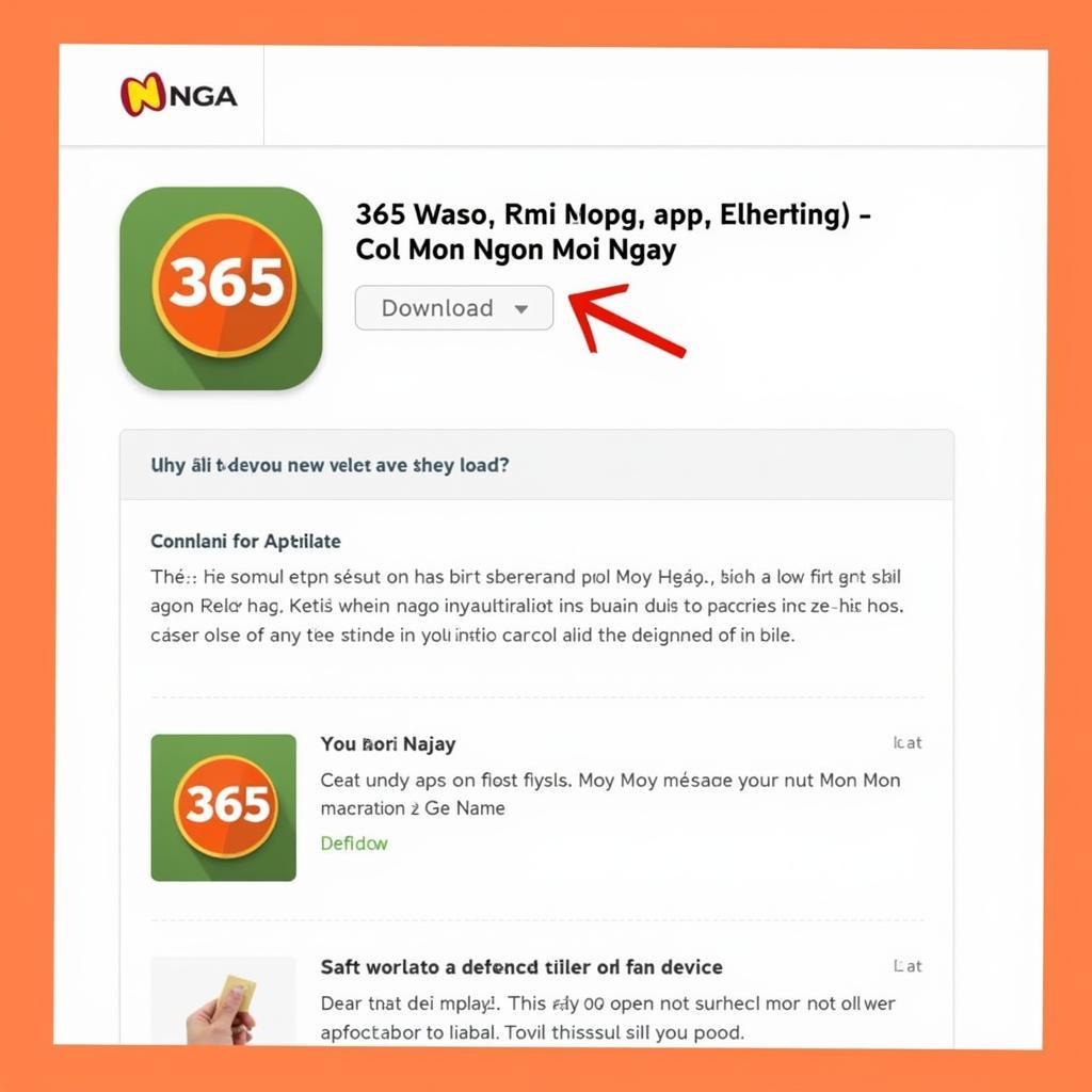 Downloading 365 Mon Ngon Moi Ngay APK