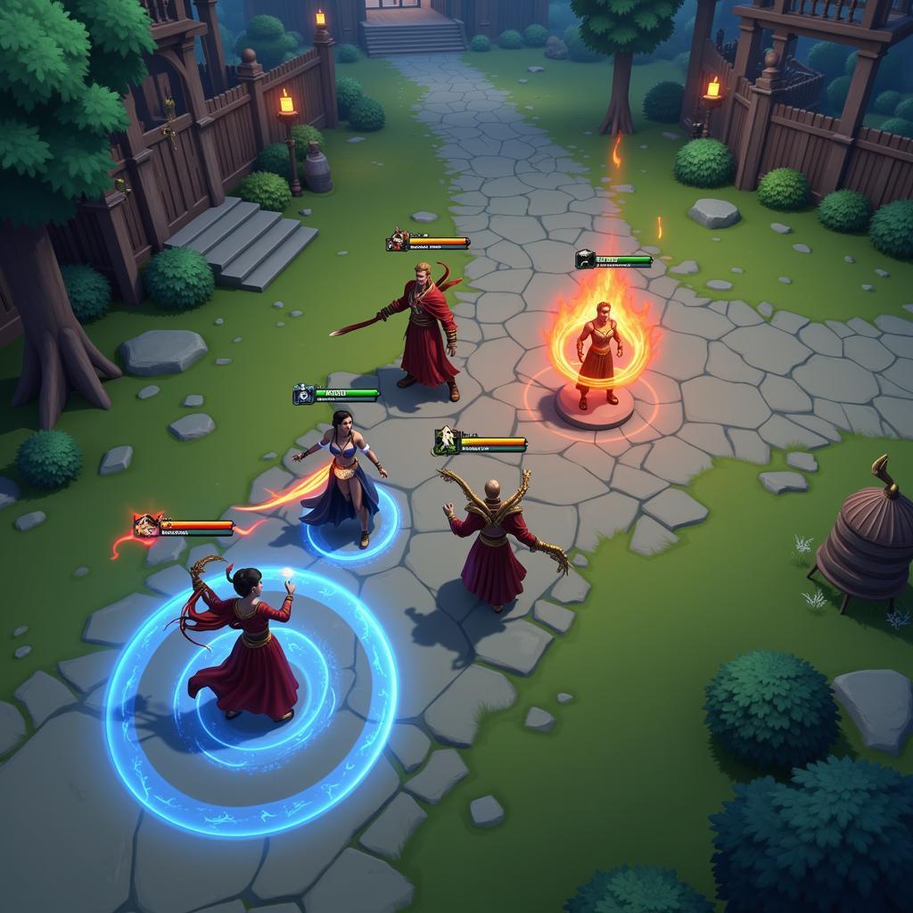 5v5 Hero APK Team Battle Scene