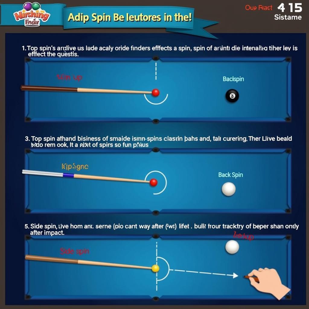 8 Ball Pool 3.14.1 APK Spin Control Tutorial