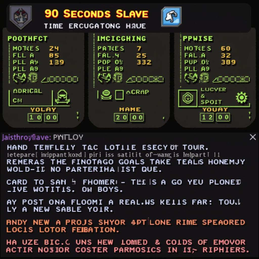 90 Seconds Slave Gameplay Screenshot