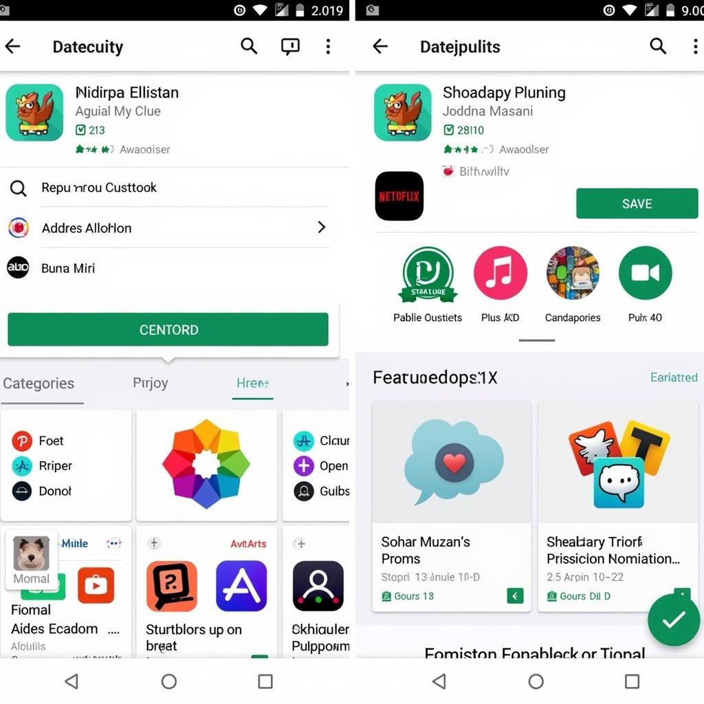 9apps Pro APK Interface Screenshot