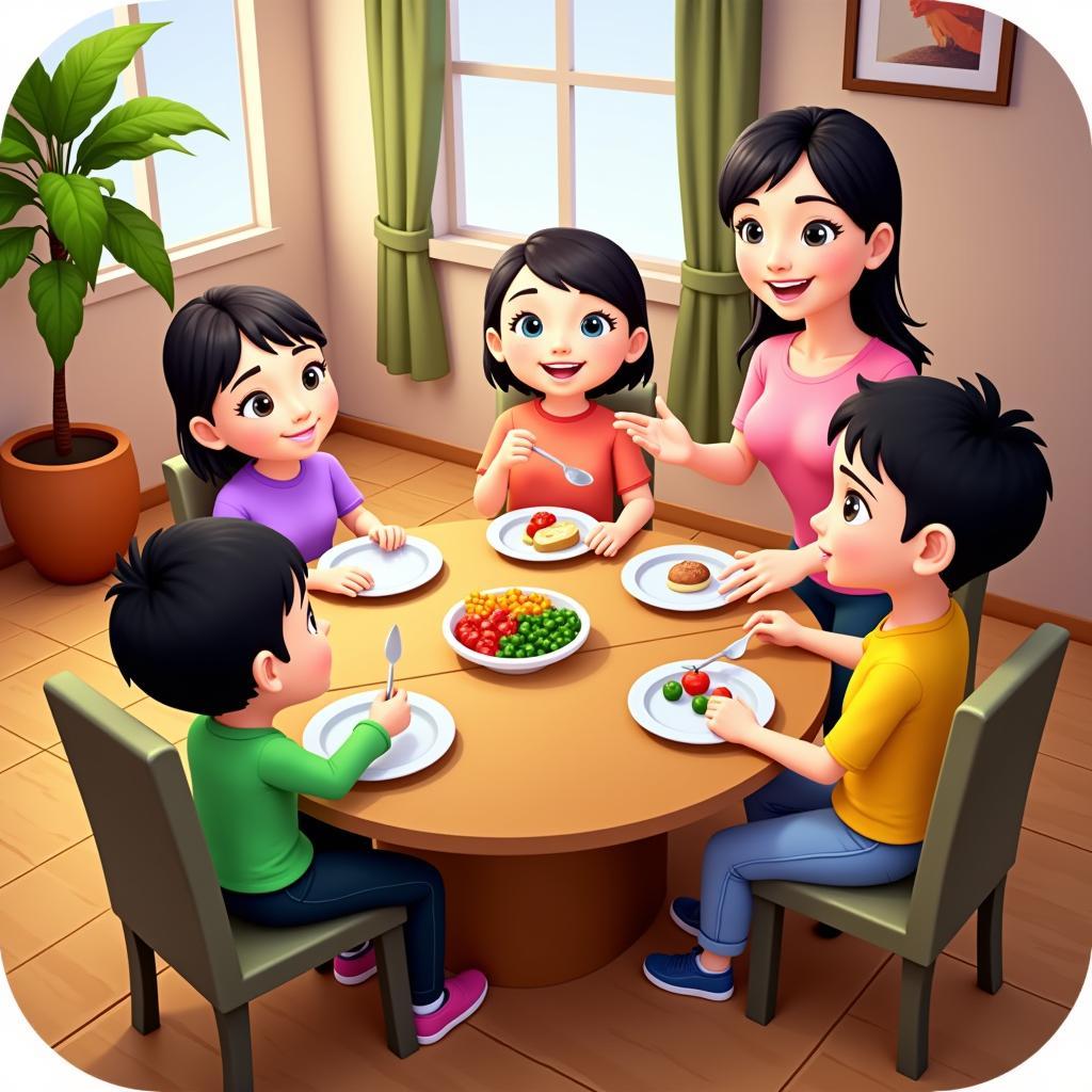 A Mother's Love APK Family Interaction