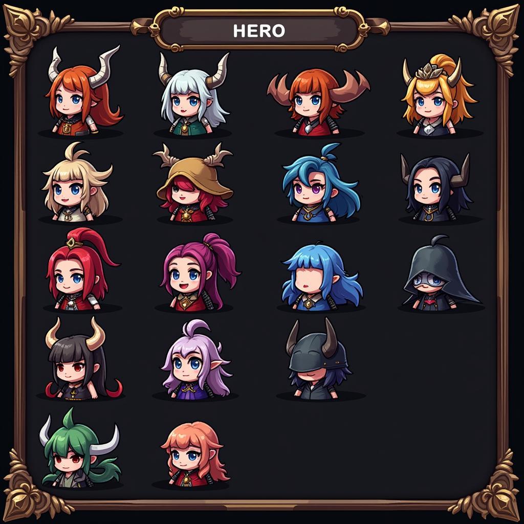 Ace of Arena 2 Hero Selection Screen